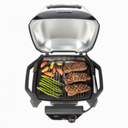 Weber Pulse 1000 - Barbecue Elettrico, 1,8 Kw, Modello 81010053, Nero