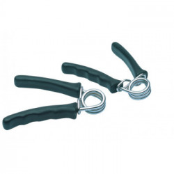 Tunturi 14TUSFU141 pinza manuale Nero, Acciaio inossidabile Rafforzatore di muscoli