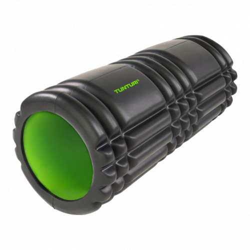 YOGA GRID FOAM ROLLER 33CM BLACK
