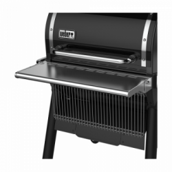 Weber 7002 - Ripiano Anteriore Ripiegabile per SmokeFire EX4, Acciaio Inossidabile