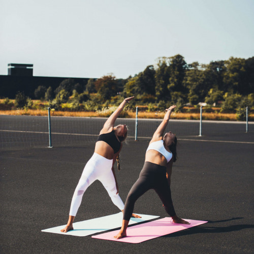 Tunturi 14TUSYO033 tappetino da yoga Elastomero...