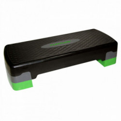 Tunturi 14TUSCL357 step da aerobica Nero, Verde 100 kg