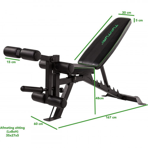 Tunturi Utility Bench UB 60 Panca Fitness...