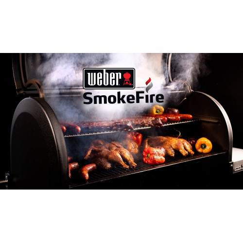 Weber SmokeFire EX4 GBS Nero - Barbecue a...