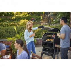 Weber SmokeFire EX4 GBS Nero - Barbecue a Pellet, Modello 22511004