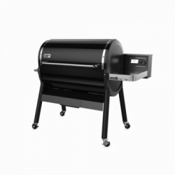 Weber SmokeFire EX6 GBS Nero - Barbecue a Pellet, Modello 23511004