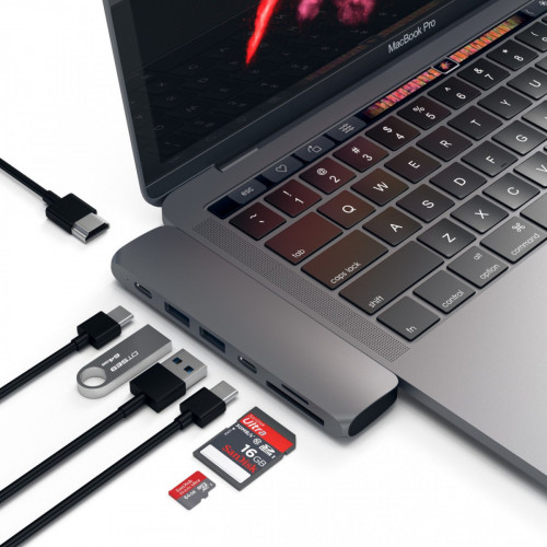 Satechi ST-CMBPM hub di interfaccia USB 3.2 Gen...