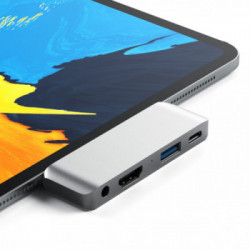Satechi ST-TCMPHS hub di interfaccia USB 3.2 Gen 1 (3.1 Gen 1) Type-C 5000 Mbit/s Argento