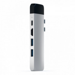 Satechi ST-TCPHES hub di interfaccia USB 3.2 Gen 1 (3.1 Gen 1) Type-C 10 Mbit/s Argento