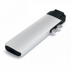 Satechi ST-TCPHES hub di interfaccia USB 3.2 Gen 1 (3.1 Gen 1) Type-C 10 Mbit/s Argento