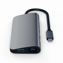 Satechi ST-TCMM8PAM hub di interfaccia USB 3.2 Gen 1 (3.1 Gen 1) Type-C 625 Mbit/s Grigio