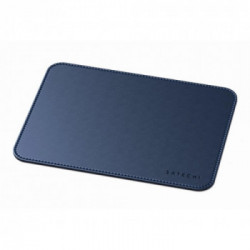 TAPPETINO PER MOUSE IN ECOPELLE - BLU