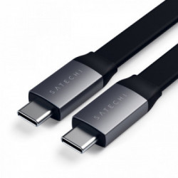 Satechi ST-TCCFC cavo USB 0,228 m USB 3.2 Gen 2 (3.1 Gen 2) USB C Nero, Grigio