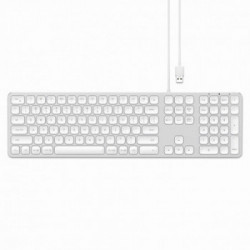 Satechi ST-AMWKS tastiera USB QWERTY Inglese US Argento