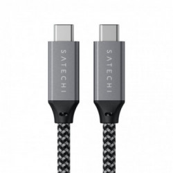 Satechi ST-U4C25M cavo USB 0,25 m USB4 Gen 3x2 USB C Nero, Grigio