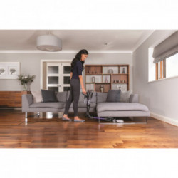 Shark HZ500EU scopa elettrica Senza sacchetto 0,4 L 450 W Nero, Porpora