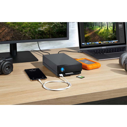 LaCie 1big Dock disco rigido esterno 16000 GB Nero