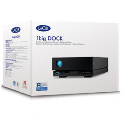 LaCie 1big Dock disco rigido esterno 18000 GB Nero