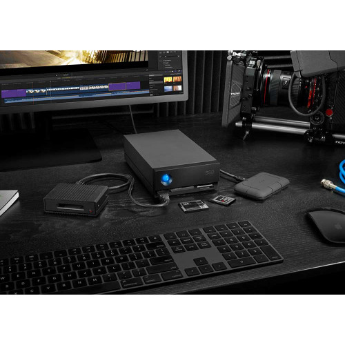 LaCie 1big Dock Pro 2000 GB Nero