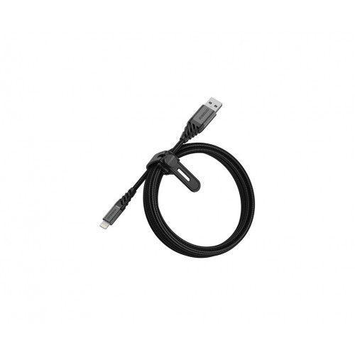 CAVO PREMIUM USB-A A LIGHTNING 1M - NERO