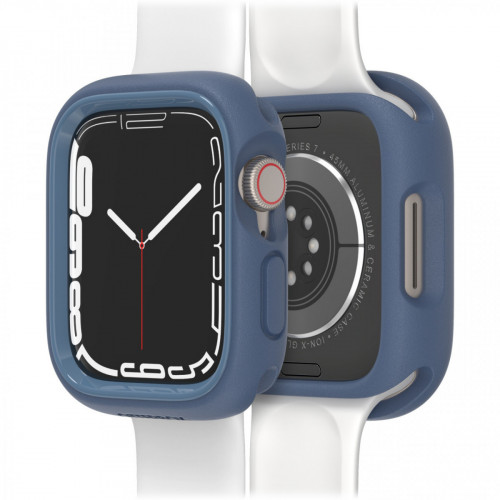 EXO EDGE CUSTODIA PER APPLE WATCH SERIE 7 45MM BLU