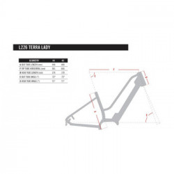 Legnano E-Bike Trekking Lady, 36V, 12,8 Ah, 250W, 28", TG 48, Shimano TY300 8S, Freno a Disco, 5 Livelli di Assistenza + Walk