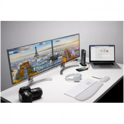 Kensington Docking station ibrida SD5600T Thunderbolt™ 3 e USB-C 4K doppio - 100 W PD –Win/Mac