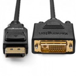 Kensington Cavo da DisplayPort 1.1 (M) a DVI-D (M) unidirezionale passivo, 1,8 m