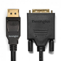Kensington Cavo da DisplayPort 1.1 (M) a DVI-D (M) unidirezionale passivo, 1,8 m
