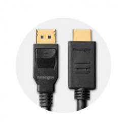 Kensington Cavo da DisplayPort 1.2 (M) a HDMI (M) unidirezionale passivo, 1,8 m