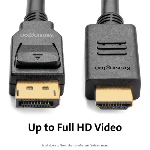 Kensington Cavo da DisplayPort 1.2 (M) a HDMI...