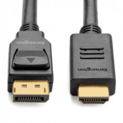 Kensington Cavo da DisplayPort 1.2 (M) a HDMI (M) unidirezionale passivo, 1,8 m