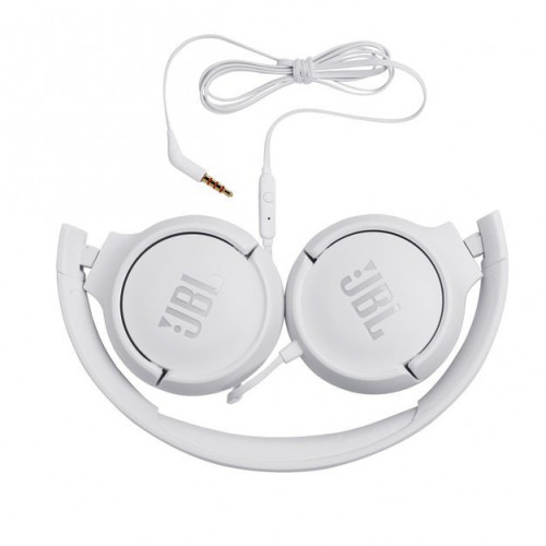 JBL Tune 500 Cuffia Padiglione auricolare Bianco