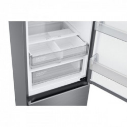 Samsung RL38A776ASR - Frigorifero Combinato da Libera Installazione, 387 Litri, No Frost, Grigio, Classe A 