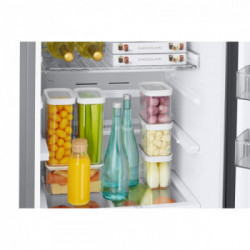 Samsung RL38A776ASR - Frigorifero Combinato da Libera Installazione, 387 Litri, No Frost, Grigio, Classe A 