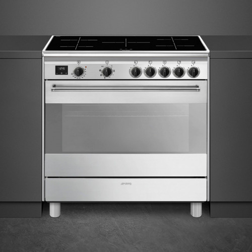 Smeg BG91IX2 - Cucina 90x60, Forno 7 Funzioni,...