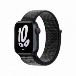 Apple MPHW3ZM/A accessorio indossabile intelligente Band Nero, Bianco Nylon