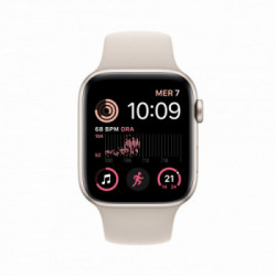 Apple Watch SE GPS + Cellular 44mm Cassa in Alluminio color Galassia con Cinturino Sport Band Galassia - Regular