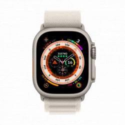 Apple Watch Ultra GPS + Cellular, 49mm Cassa in Titanio con Cinturino Alpine Loop Galassia - Small