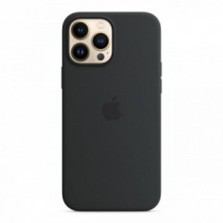 Apple Custodia MagSafe in silicone per iPhone 13 Pro Max - Mezzanotte