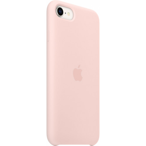Apple Cassa in silicone per iPhone SE - Rosa gesso