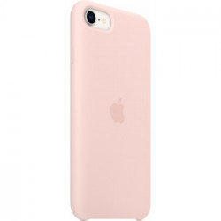 Apple Cassa in silicone per iPhone SE - Rosa gesso