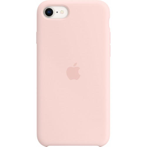 Apple Cassa in silicone per iPhone SE - Rosa gesso