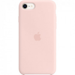 Apple Cassa in silicone per iPhone SE - Rosa gesso