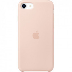 Apple Cassa in silicone per iPhone SE - Rosa gesso
