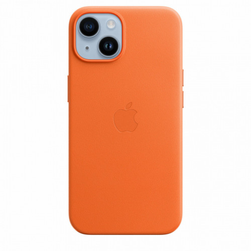 Apple Custodia iPhone 14 in Pelle - Arancione