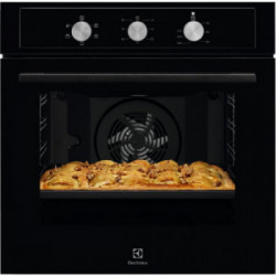 Electrolux EOH2H00K - Forno Elettrico Multifunzione da Incasso, 72 Litri ,Easyclean, Nero, Classe A
