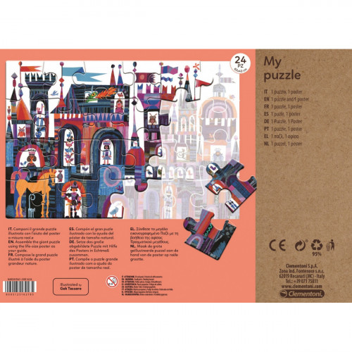Clementoni 16218 My Puzzle - C'era un Castello