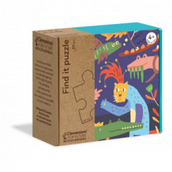 Clementoni 16221 Find it Puzzle - Bungle in the Jungle