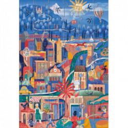 Clementoni 16222 Find it Puzzle - Sweetest City